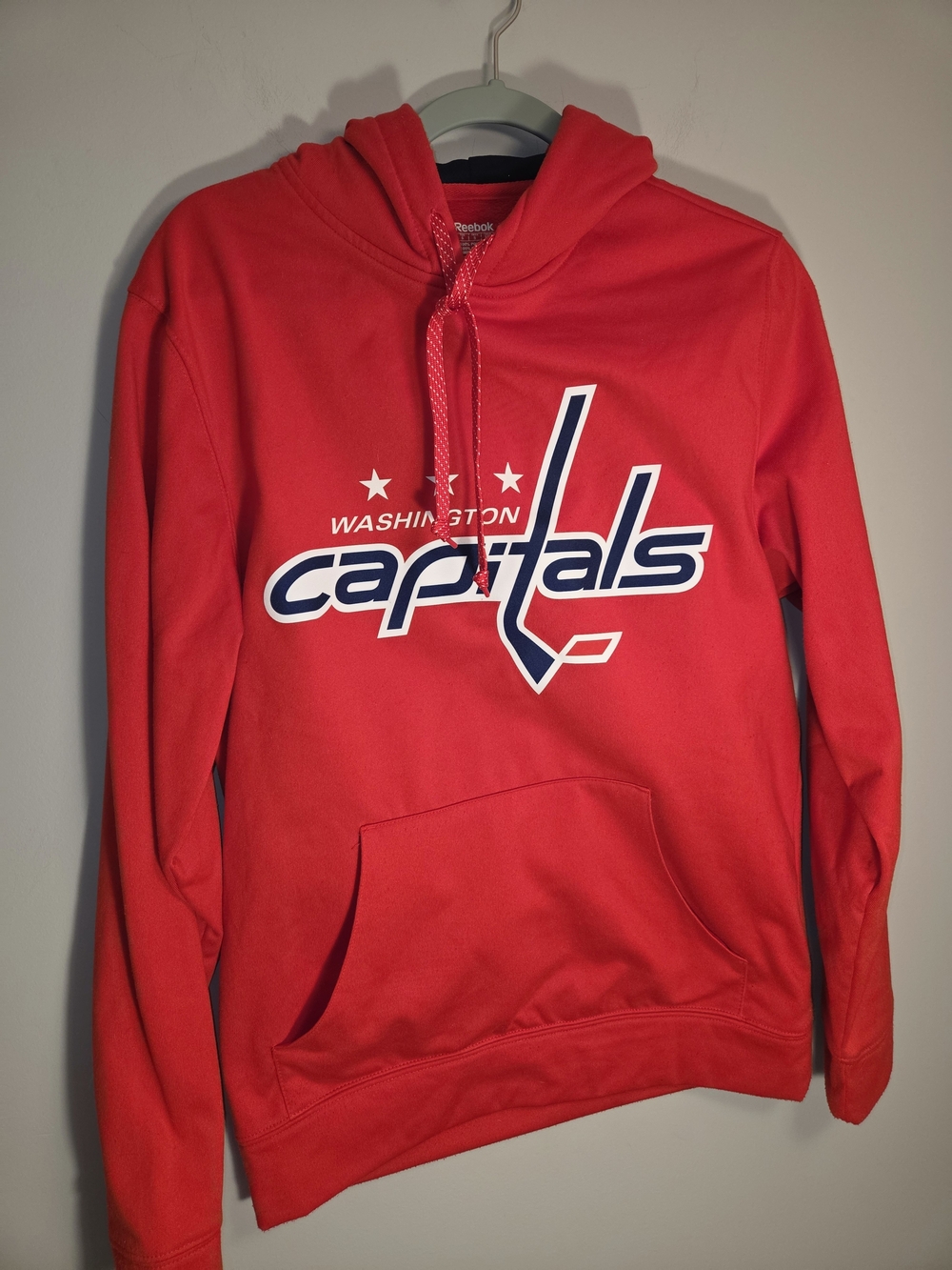 Reebok Washington Capitals Red Pullover Hoodie - Men